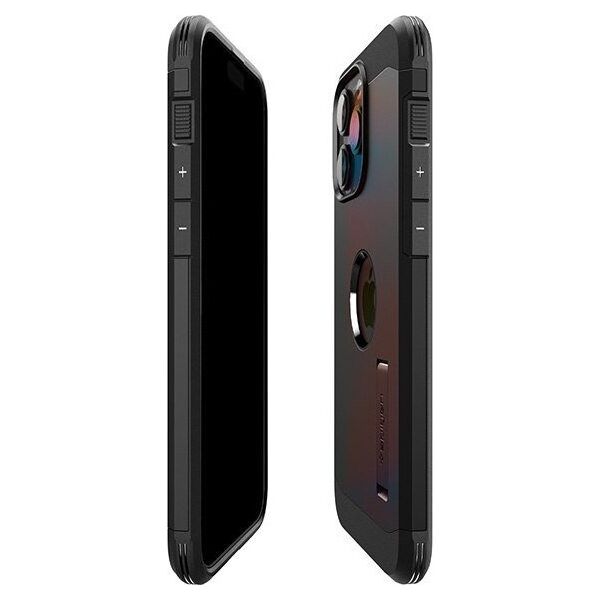 Spigen Spigen Tough Armor MAG iPhone 15 Pro Max 6,7" MagSafe czarny/black ACS06594 13119097 8809896749435
