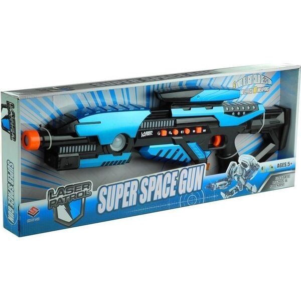 LeanToys Kosmiczny Pistolet 5 Kolorów Światła LED Dźwięk 13127518 5905323219496