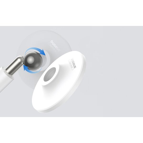 Baseus Magnetyczny uchwyt na telefon Baseus MagPro (biały) 13127878 6932172646394