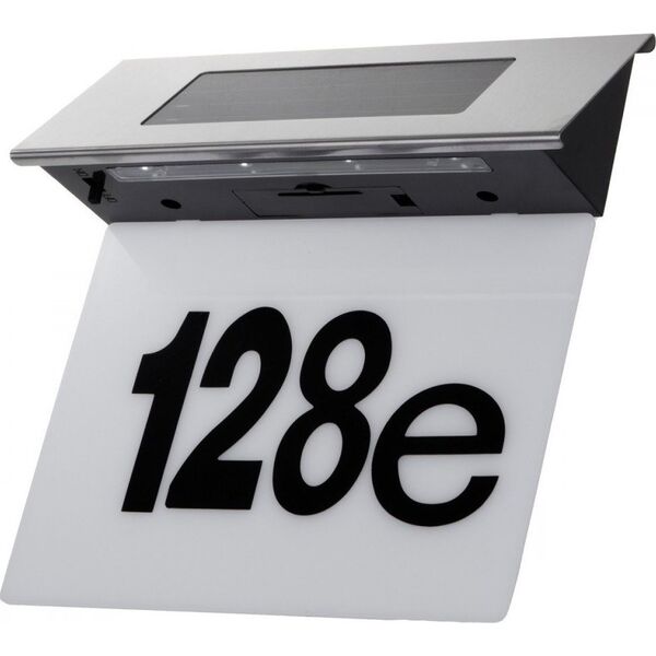 Kinkiet Maclean Lampa solarna LED z numerem domu IP44 MCE423 13131395 5902211131038