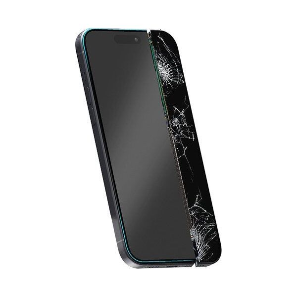 Crong Niepękajšce szkło hybrydowe Nano Glass iPhone 15 Pro 13132666 5904310703352