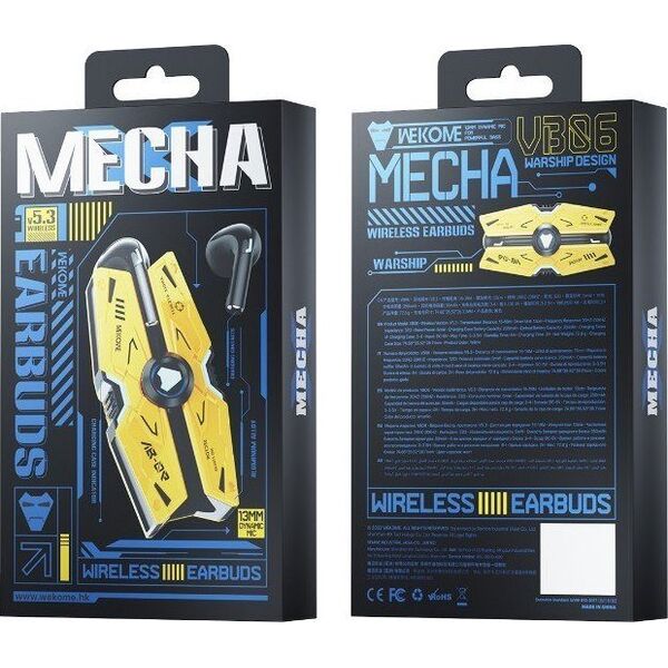 Słuchawki Wekome VB06 Mecha (WK-VB06_TARNISH) 13132695 6941027642153