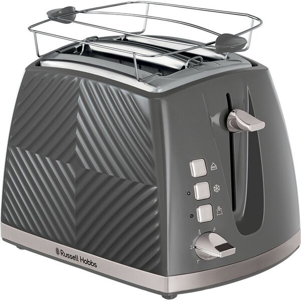 Toster Russell Hobbs Groove 26392-56 szary 13136223 5038061143348