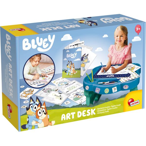 Lisciani Bluey Art Desk 13137124 8008324099399