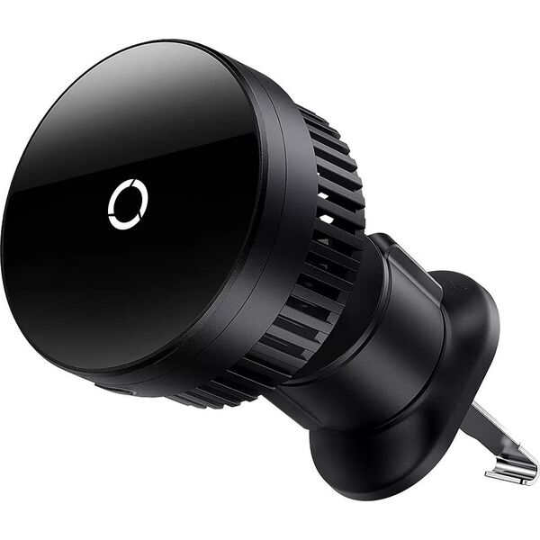 Baseus Uchwyt samochodowy z ładowaniem bezprzewodowym Baseus MagPro 15W (czarny) 13154860 6932172647834
