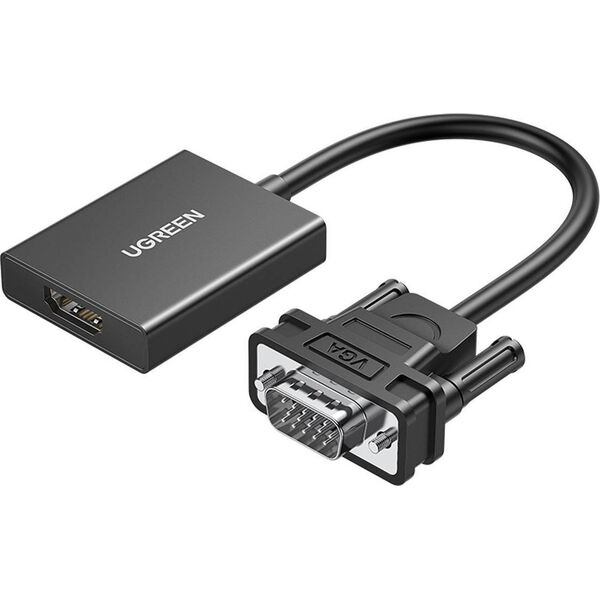 Adapter AV Ugreen Adapter UGREEN 50945 VGA do HDMI 13155594 6957303859450
