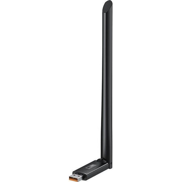 Karta sieciowa Baseus Adapter WiFi Baseus FastJoy 650Mbps (czarny) 13156168 6932172651039