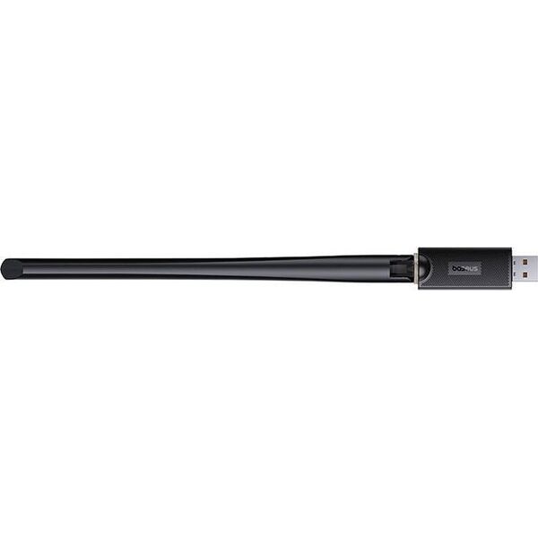 Karta sieciowa Baseus Adapter WiFi Baseus FastJoy 650Mbps (czarny) 13156168 6932172651039