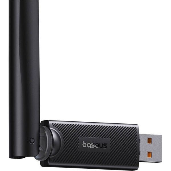 Karta sieciowa Baseus Adapter WiFi Baseus FastJoy 650Mbps (czarny) 13156168 6932172651039