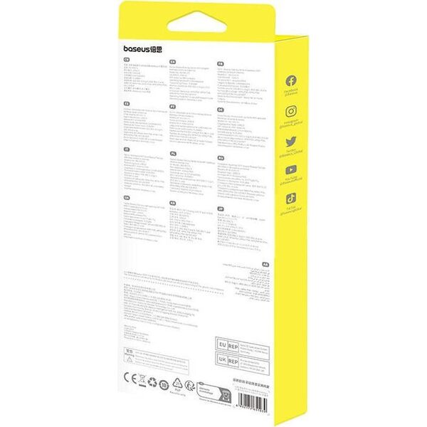 Karta sieciowa Baseus Adapter WiFi Baseus FastJoy 650Mbps (czarny) 13156168 6932172651039
