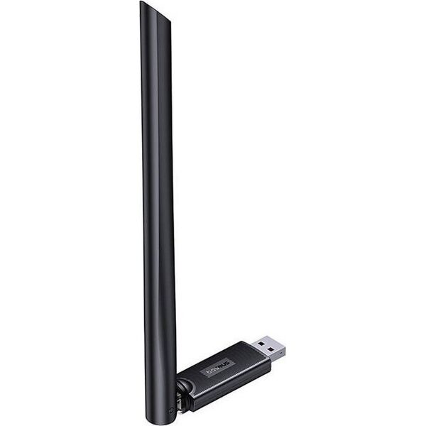 Karta sieciowa Baseus Adapter WiFi Baseus FastJoy 650Mbps (czarny) 13156168 6932172651039
