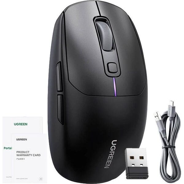 Mysz Ugreen Mysz bezprzewodowa UGREEN MU103 (czarna) 13167102 6957303895397