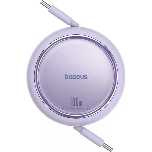 HUB USB Baseus Kabel USB-C do USB-C Baseus Free2Draw, PD, 100W, 1m (fioletowy) 13168150 6932172647544