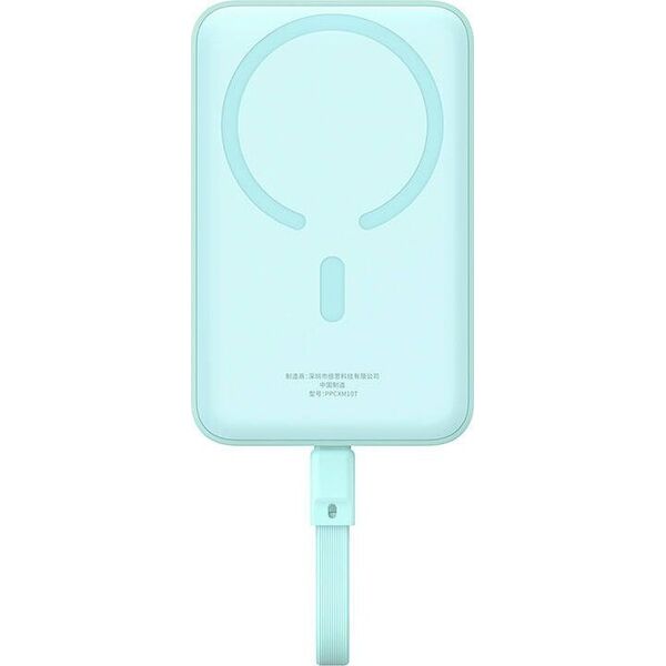 Powerbank Baseus Powerbank magnetyczny Baseus Magnetic Mini 10000mAh 30W MagSafe (niebieski) 13168158 6932172642792