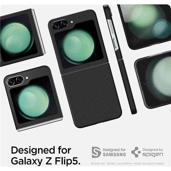 Spigen Air Skin Pro, black - Samsung Galaxy Z Flip5 13168581 8809896745819