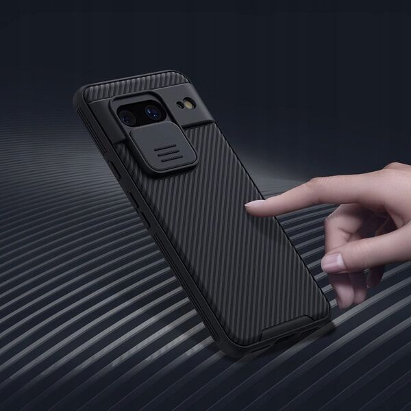 Nillkin Etui Nillkin CamShield Pro Case do Google Pixel 8 (czarne) 13170074 6902048264854