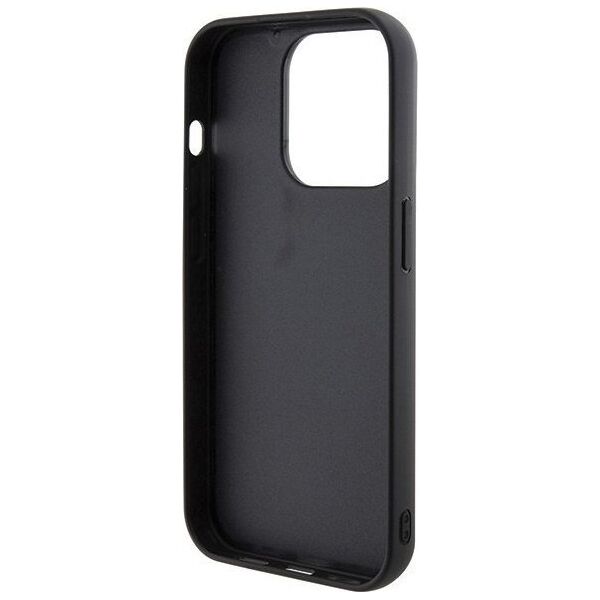 Guess Guess GUHCP15LPMSDGSK iPhone 15 Pro 6.1" czarny/black hardcase Disco Metal Script 13171165 3666339173456