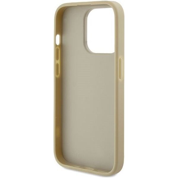 Guess Guess GUHCP15XHG4SGD iPhone 15 Pro Max 6.7" złoty/gold hardcase Glitter Script Big 4G 13171185 3666339147815