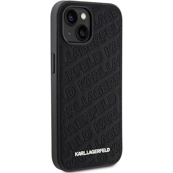 Karl Lagerfeld Karl Lagerfeld KLHCP15SPQKPMK iPhone 15 6.1" czarny/black hardcase Quilted K Pattern 13177491 3666339165031