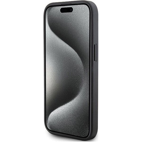 Karl Lagerfeld Karl Lagerfeld KLHCP15SPQKPMK iPhone 15 6.1" czarny/black hardcase Quilted K Pattern 13177491 3666339165031