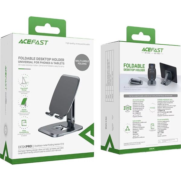 Acefast Acefast składany stojak / uchwyt na telefon szary (E13) 13177924 6974316281733