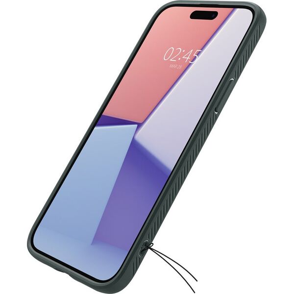 Spigen Liquid Air, abyss green - iPhone 15 Plus 13183997 8809896749916