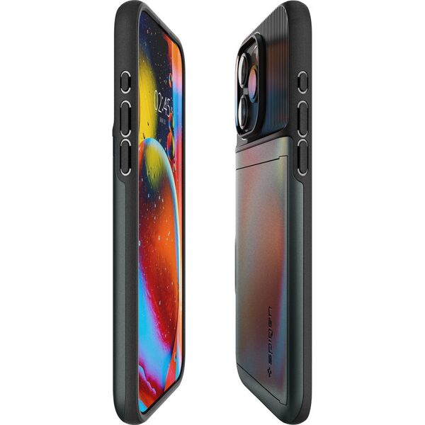 Spigen Spigen Slim Armor CS, abyss green - iPhone 15 Pro 13184043 8809896750622