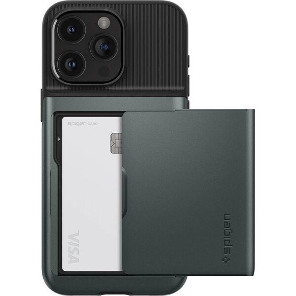 Spigen Spigen Slim Armor CS, abyss green - iPhone 15 Pro 13184043 8809896750622