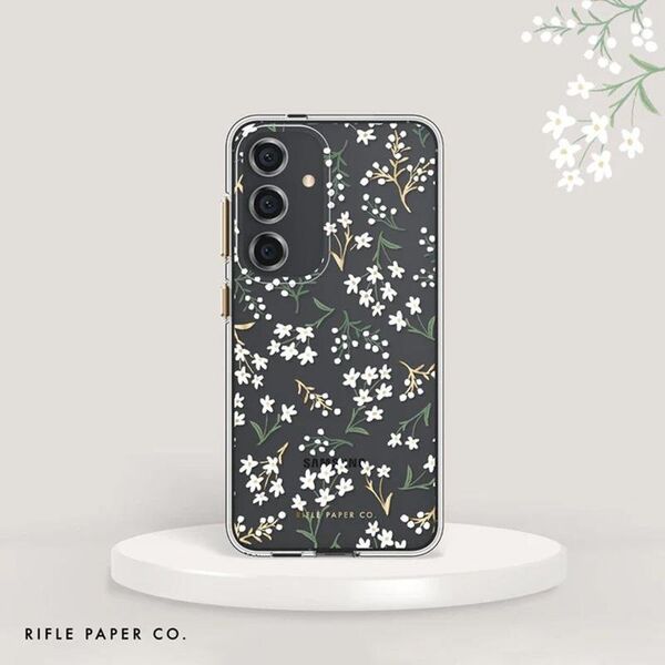 Rifle Paper Rifle Paper Clear - Etui Samsungsung Galaxy S24+ (Petite Fleurs) 13196796 840171736793