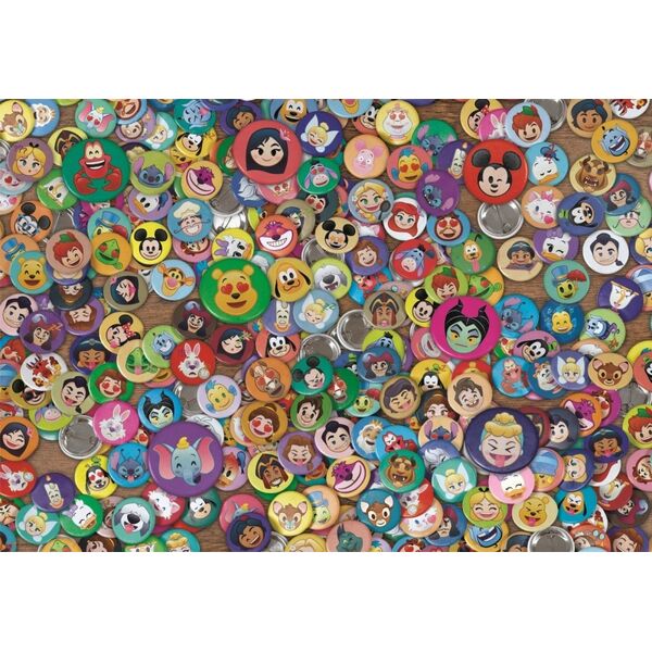 Clementoni Puzzle 1000 elementów Compact Disney Emoji 13213430 8005125398294