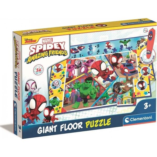 Clementoni Puzzle 24 elementy Dywan Spidey 13213441 8005125167357
