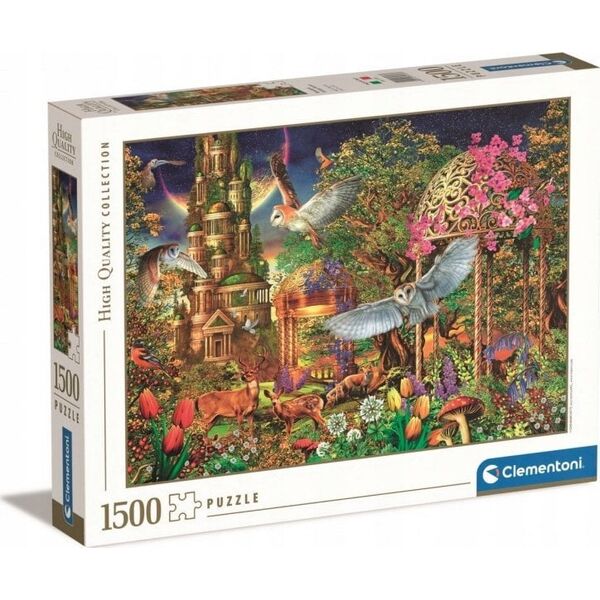 Clementoni Puzzle 1500 elementów Woodland Fantasy Garden 13213444 8005125317073