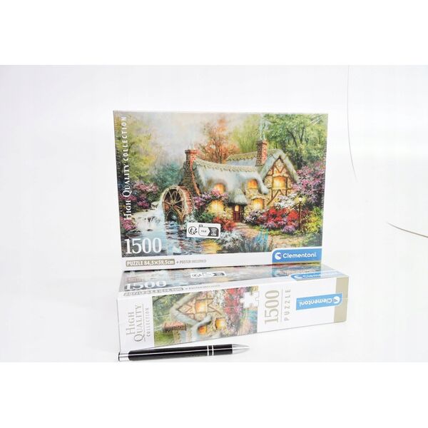 Clementoni Puzzle 1500 elementów Compact Country Retreat 13213448 8005125317110