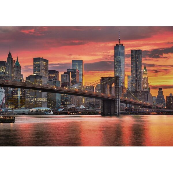 Clementoni Puzzle 1500 elementów Compact East River at Dusk 13213449 8005125317127