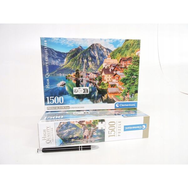 Clementoni Puzzle 1500 elementów Compact Hallstatt 13213451 8005125317141
