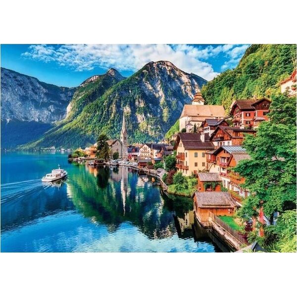 Clementoni Puzzle 1500 elementów Compact Hallstatt 13213451 8005125317141