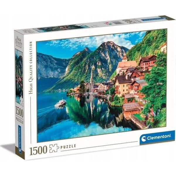 Clementoni Puzzle 1500 elementów Compact Hallstatt 13213451 8005125317141