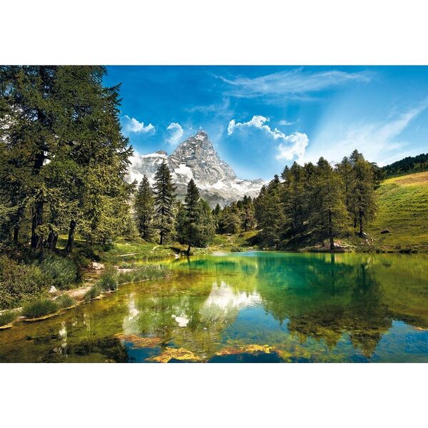 Clementoni Puzzle 1500 elementów Compact Blue Lake 13213455 8005125317202
