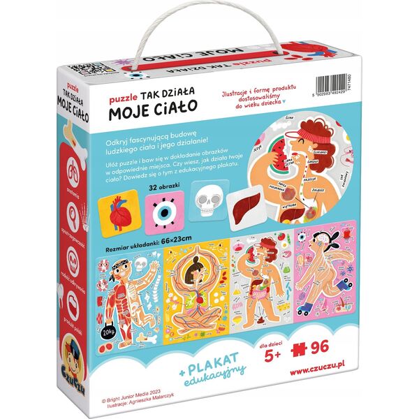 Czuczu Puzzle Tak działa moje ciało 13213505 5902983492429