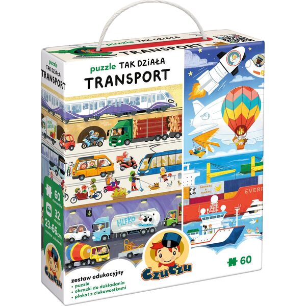 Czuczu Puzzle Tak działa transport 13213513 5902983492894