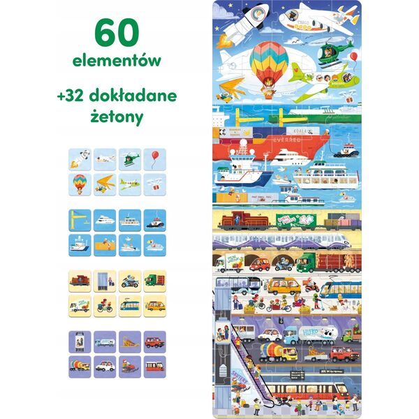 Czuczu Puzzle Tak działa transport 13213513 5902983492894