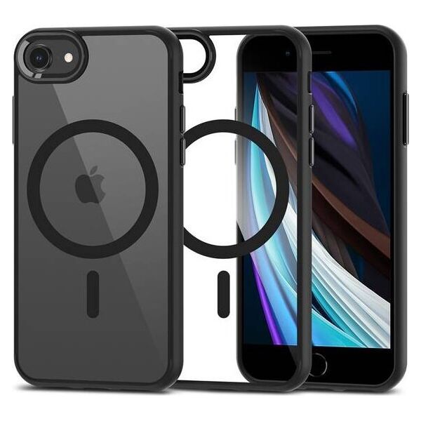 Tech-Protect Tech-Protect Magmat Magsafe do iPhone 7 / 8 / SE 2020 / SE 2022 Black/clear 13218418 9319456605709