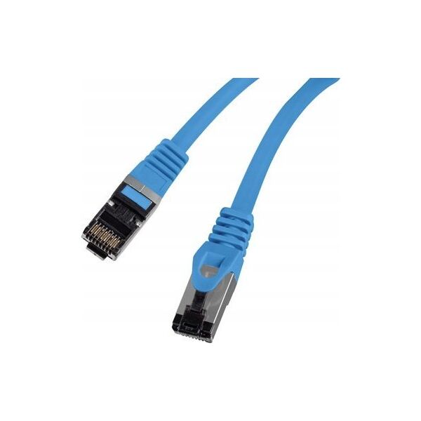 Lanberg Patchcord Lanberg S/FTP kat.8.1 5m LSZH CU fluke passed niebieski 13219007 5901969440423