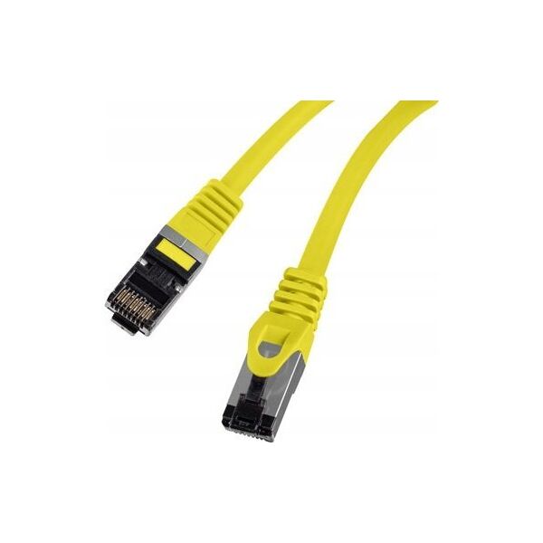 Lanberg Patchcord Lanberg S/FTP kat.8.1 5m LSZH CU fluke passed żółty 13219009 5901969440492