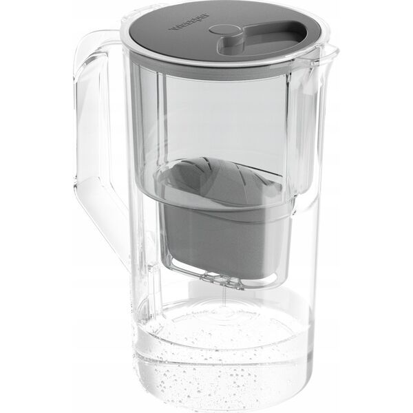Dzbanek filtrujący Wessper Dzbanek Wessper AquaMax Basic 2.5L szary 13219476 5902668841238