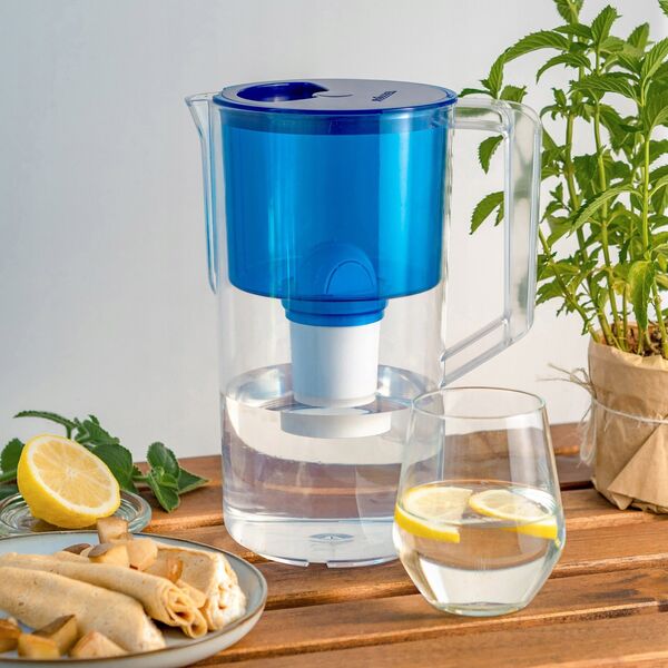Dzbanek filtrujący Wessper Dzbanek Wessper AquaClassic Basic 2.5L niebieski 13219484 5902668841290