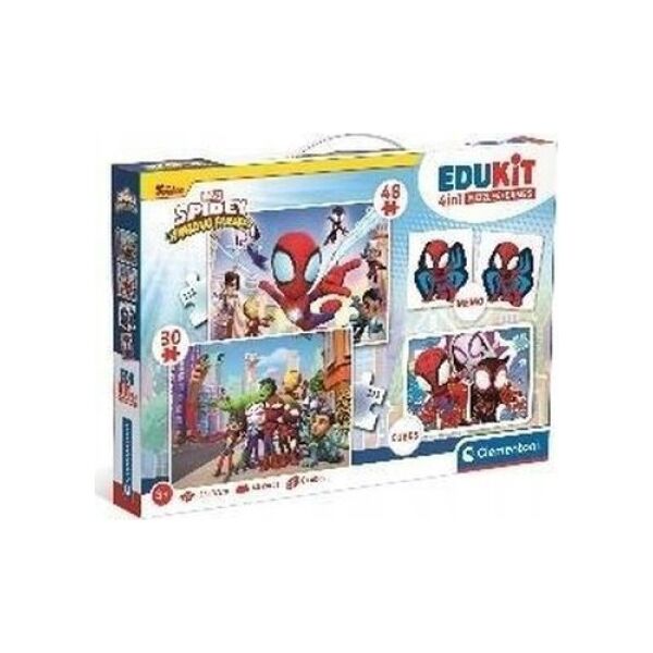 Clementoni Zestaw gier Edukit Spidey 13219572 8005125182954
