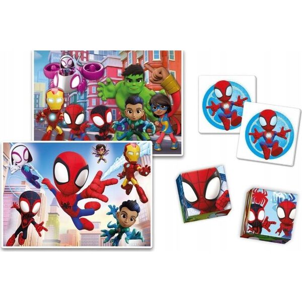 Clementoni Zestaw gier Edukit Spidey 13219572 8005125182954