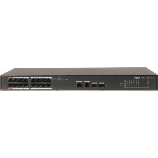 Switch Dahua Technology SWITCH PRZEMYSŁOWY POE S4101-16ET2GF-240-C 16-PORTOWY SFP DAHUA 13219907 6923172544926