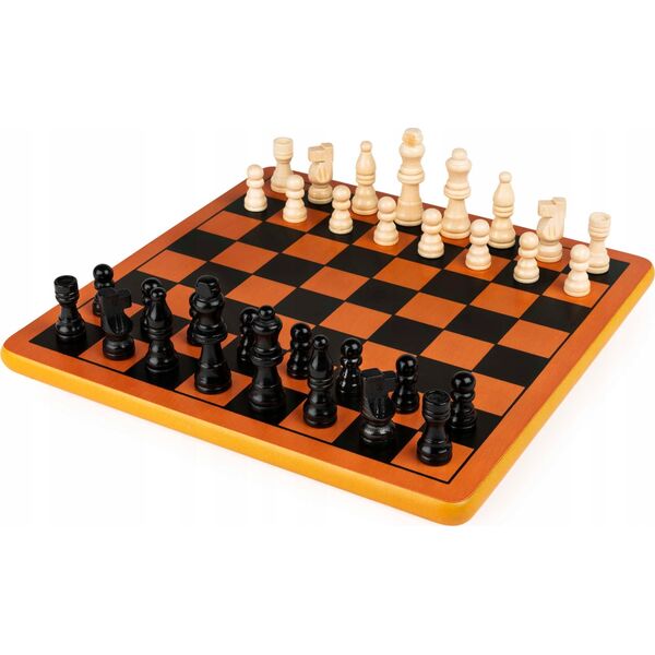 Spin Master Gra Drewniane Szachy 13220862 778988436523